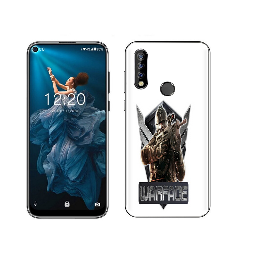 

Чехол MyPads Tocco для Oukitel C17 Pro игра про войну, Прозрачный, Tocco