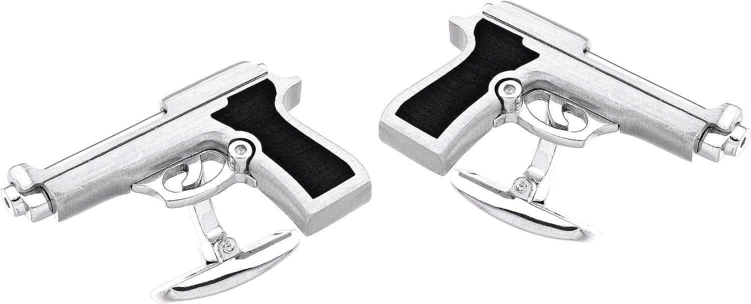 

Запонки из серебра Zancan EXG016, EXG016