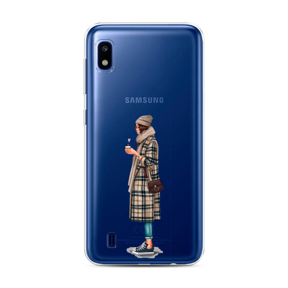 

Чехол для Samsung Galaxy A10 "Утренний кофе", Коричневый;бежевый, 27950-6