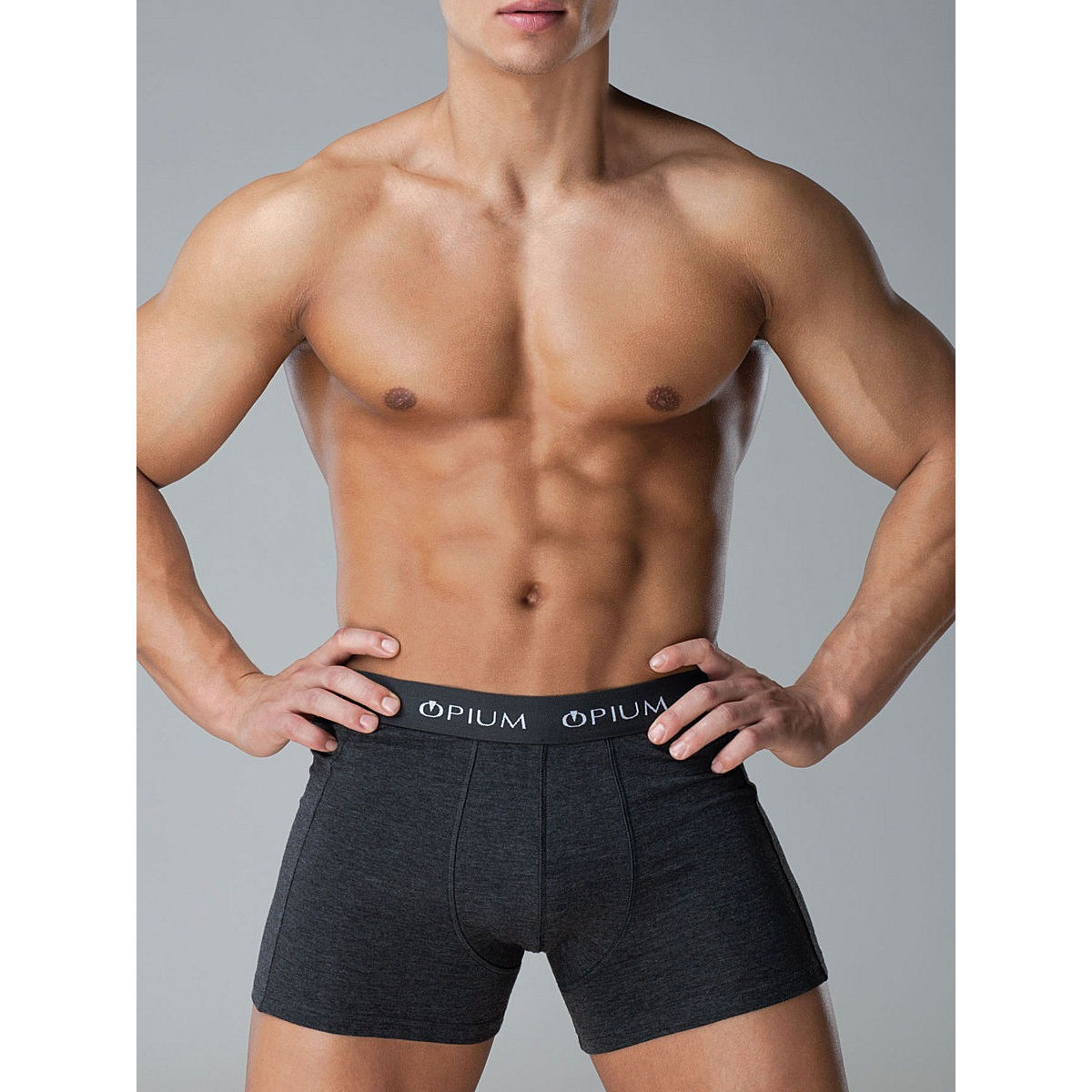 

Трусы мужские Opium R45 серые 3XL, Серый, R45