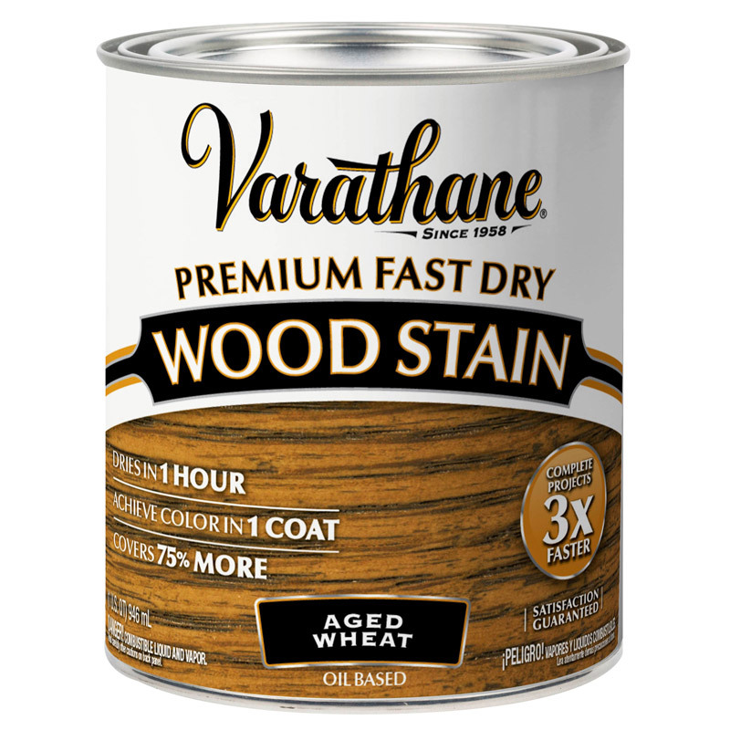 фото Масло для дерева и мебели varathane premium fast dry wood stain спелая пшеница, 0.946 л