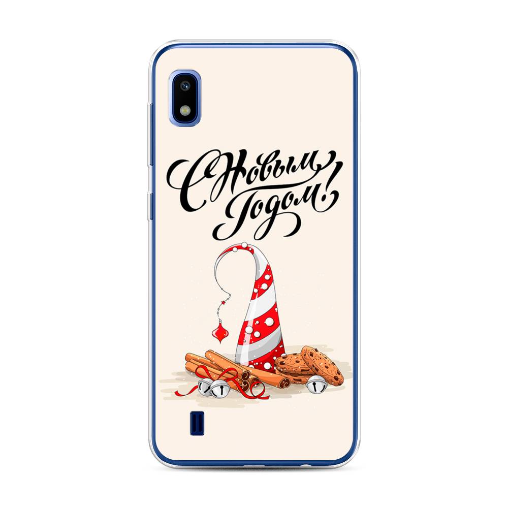 

Чехол для Samsung Galaxy A10 "Подарки на Новый Год", Бежевый;красный;черный, 27950-5