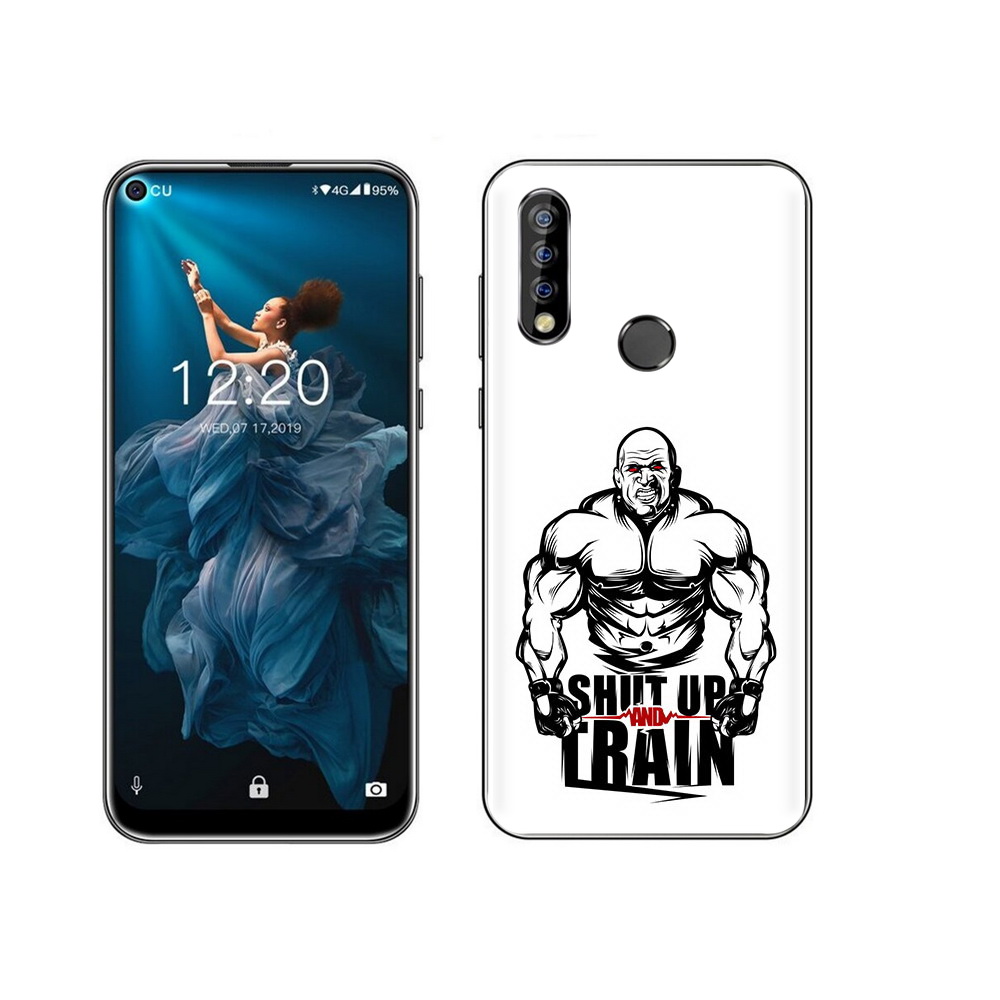 

Чехол MyPads Tocco для Oukitel C17 Pro здоровое тело, Прозрачный, Tocco