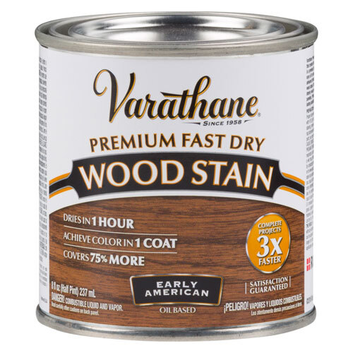 фото Масло varathane premium fast dry wood stain ранне-американский, 0.236 л