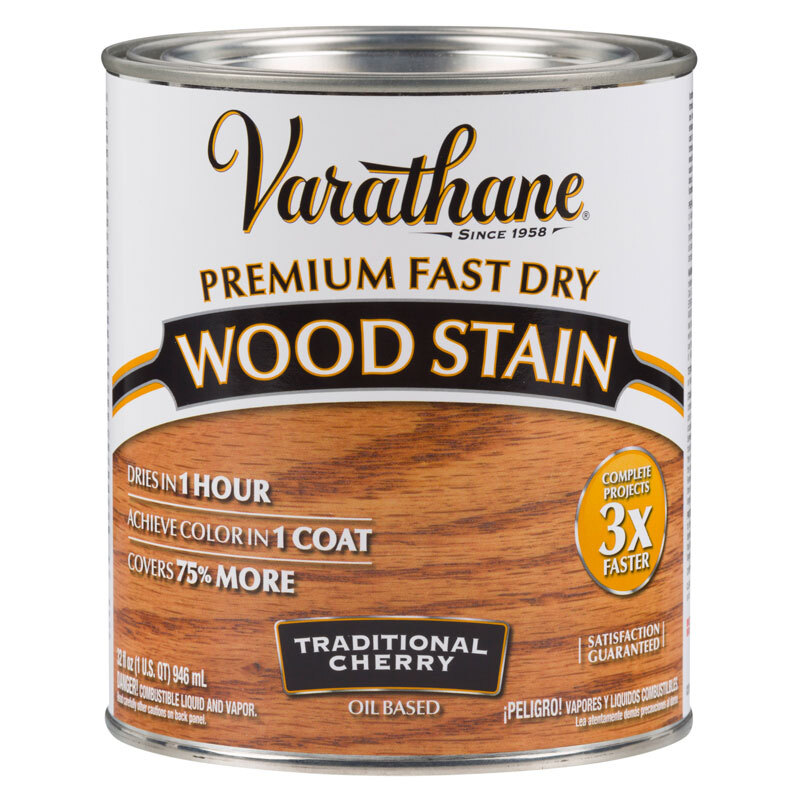 фото Масло varathane premium fast dry wood stain традиционная вишня, 0.946 л