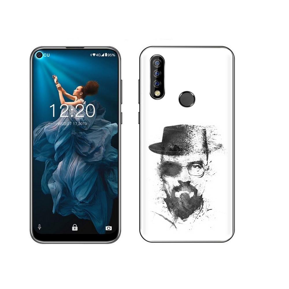 

Чехол MyPads Tocco для Oukitel C17 Pro загадочный человек, Прозрачный, Tocco