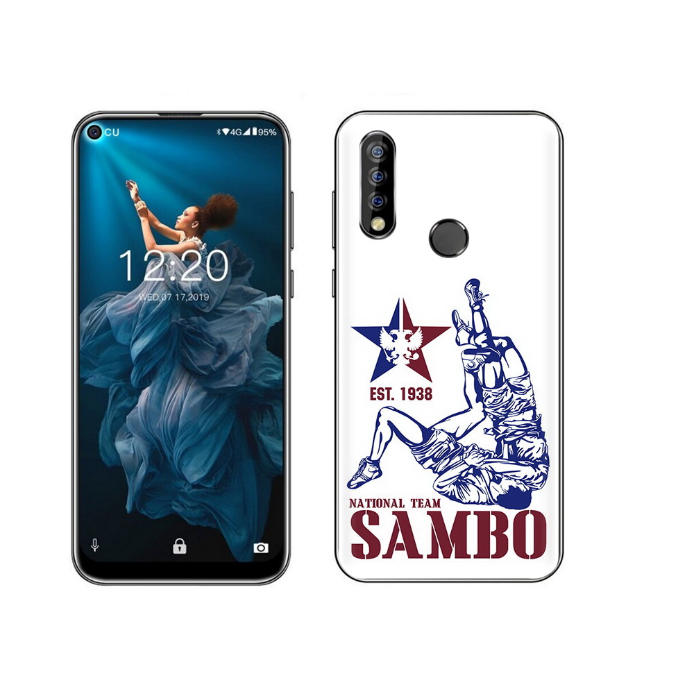 

Чехол MyPads Tocco для Oukitel C17 Pro единоборства самбо, Прозрачный, Tocco