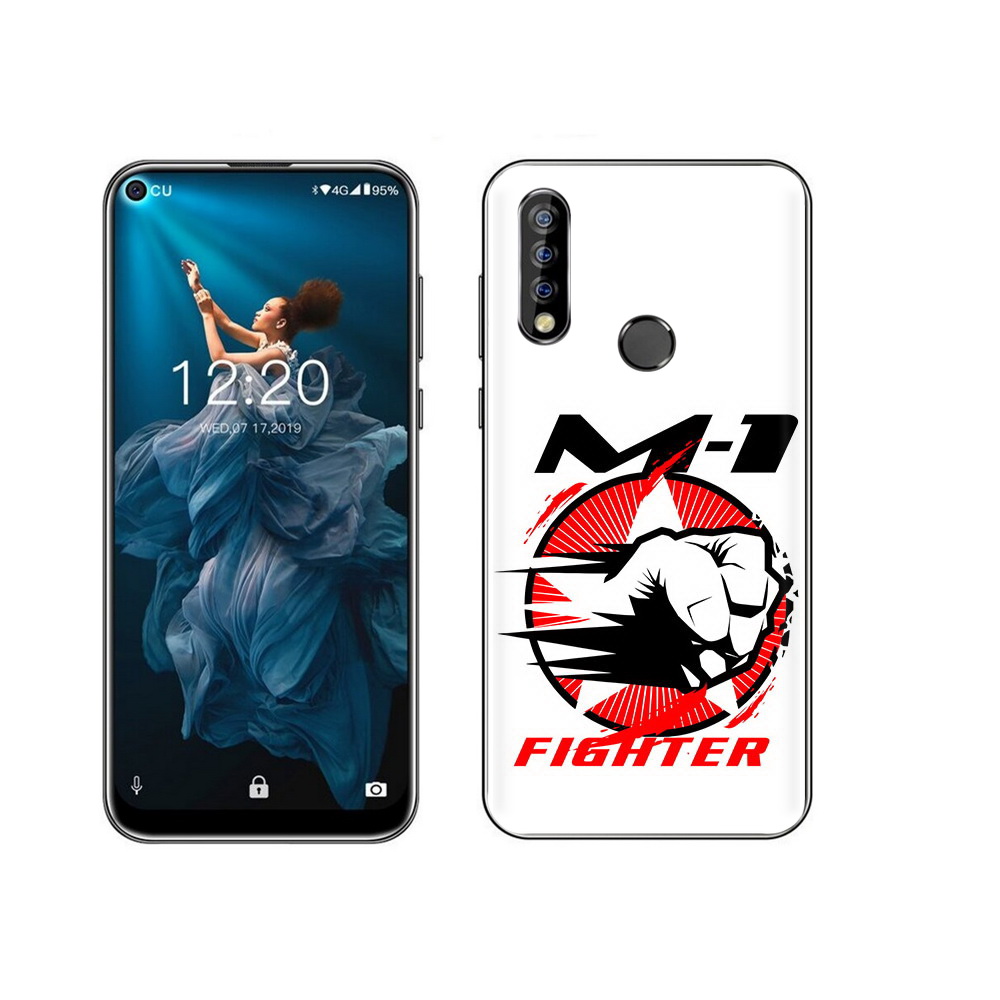 

Чехол MyPads Tocco для Oukitel C17 Pro единоборства М-1, Прозрачный, Tocco