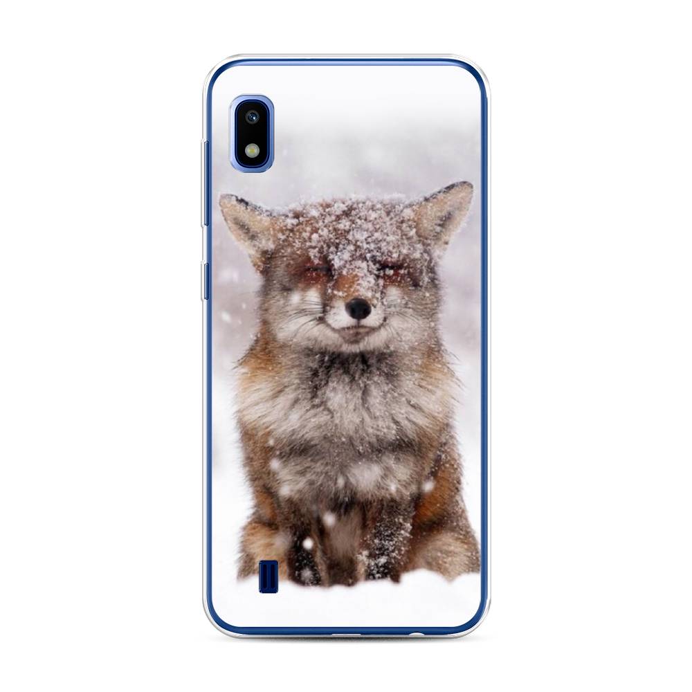 

Чехол для Samsung Galaxy A10 "Зимняя лиса", Белый;серый;коричневый, 27950-1