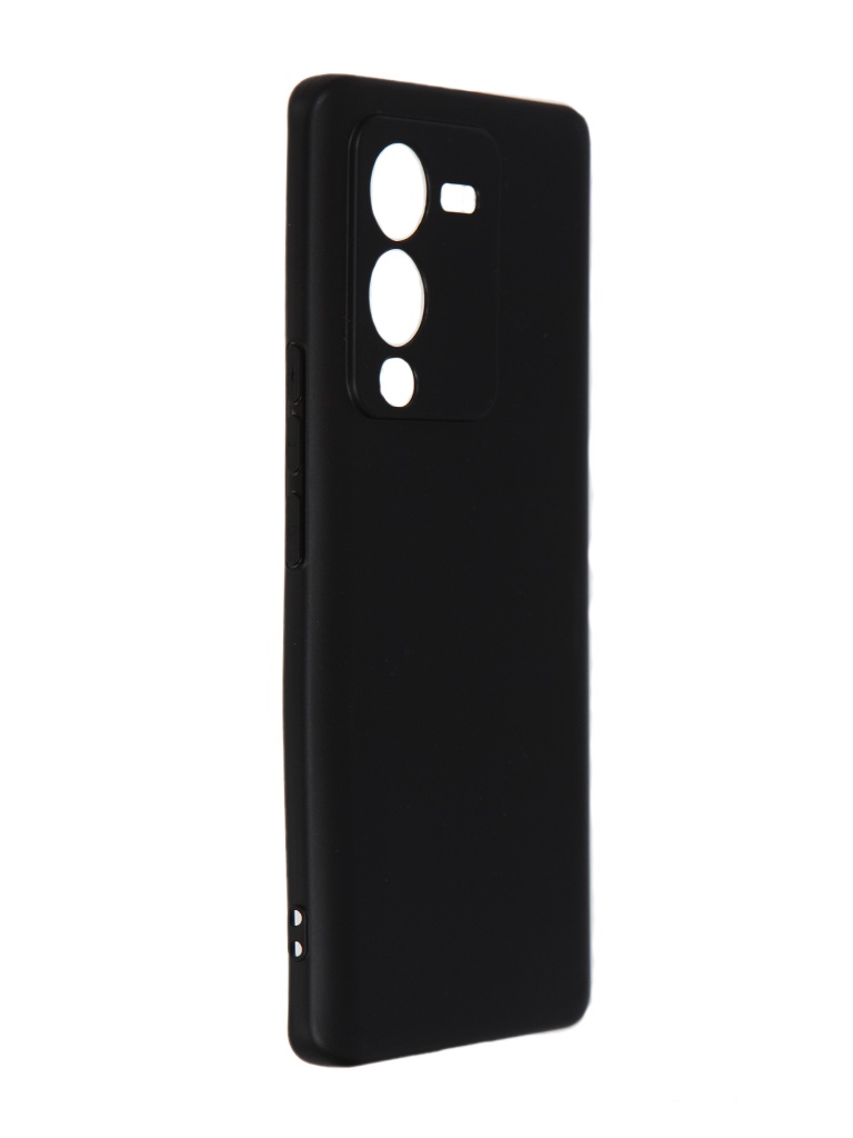 

Чехол DF для Vivo V25 Pro Silicone Black vCase-13, Черный