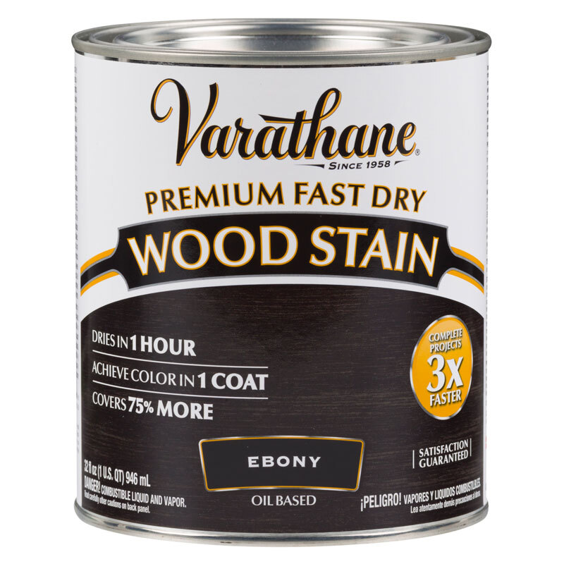 

Масло для дерева и мебели Varathane Premium Fast Dry Wood Stain Эбеновое дерево, 0.946 л, Fаst Dry Wood Stаin