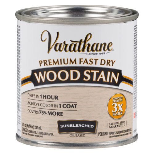 Масло для дерева и мебели Varathane Premium Fast Dry Wood Stain Выбеленное дерево, 0.236 л