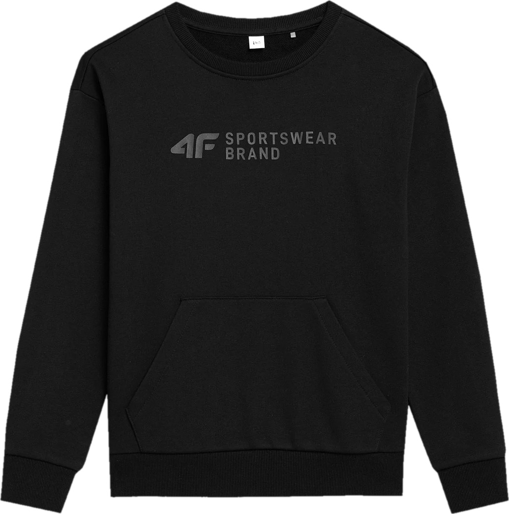 Свитшот детский 4F SWEATSHIRT  M222, Черный, 128