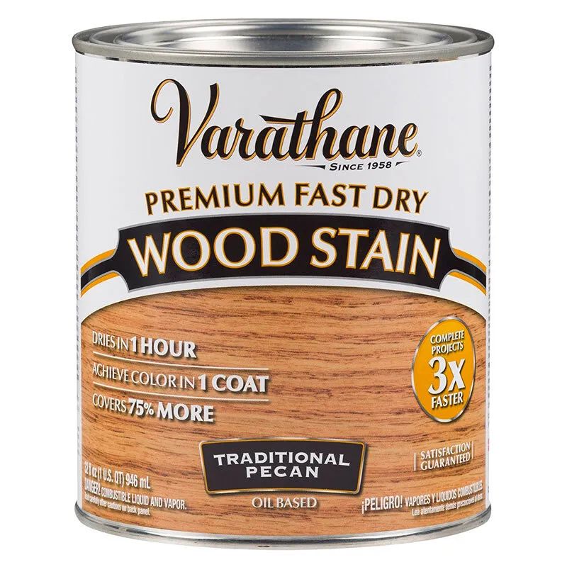 Масло для дерева и мебели Varathane Premium Fast Dry Wood Stain Традиционный орех, 0.946 л