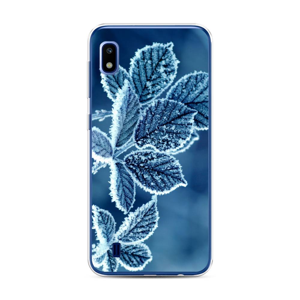

Чехол для Samsung Galaxy A10 "Зима 6 ", Голубой;белый, 27950-2