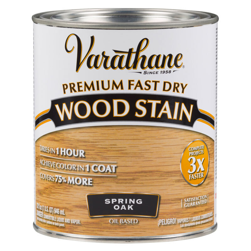 Масло для дерева и мебели Varathane Premium Fast Dry Wood Stain Весенний дуб, 0.946 л