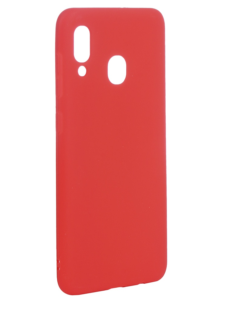 фото Чехол neypo для samsung galaxy a30 2019 soft matte silicone red nst11685