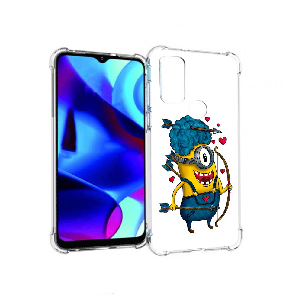 

Чехол MyPads Tocco для Motorola Moto G Миньон купидон (PT227075.349.117), Прозрачный, Tocco