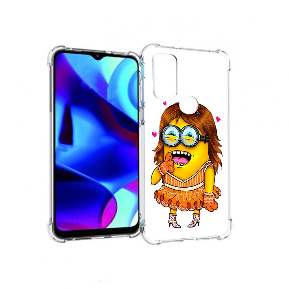 

Чехол MyPads Tocco для Motorola Moto G Миньон девочка (PT227075.349.116), Прозрачный, Tocco