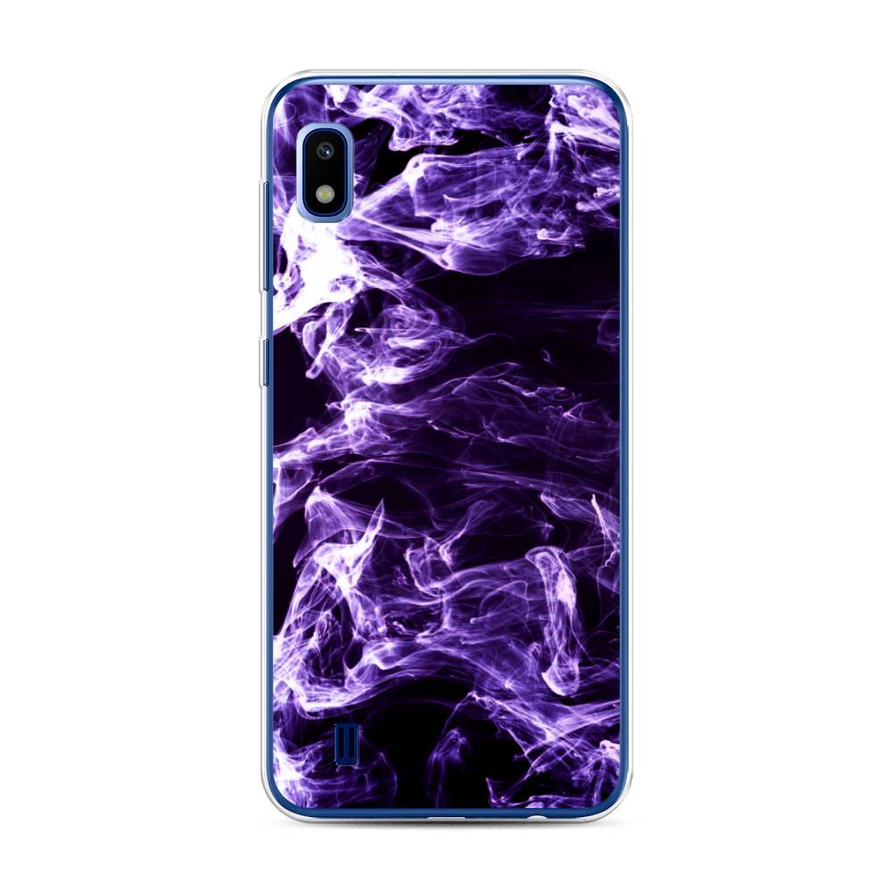 

Чехол для Samsung Galaxy A10 "Фиолетовый дым", Фиолетовый;белый;черный, 27950-3