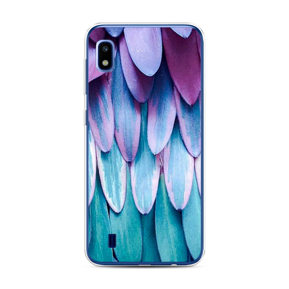 фото Чехол для samsung galaxy a10 "синее перо" case place