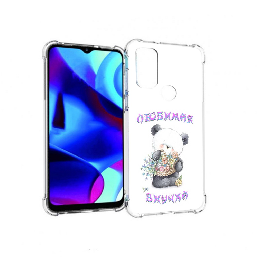 

Чехол MyPads Tocco для Motorola Moto G Любимая внучка (PT227075.349.110), Прозрачный, Tocco