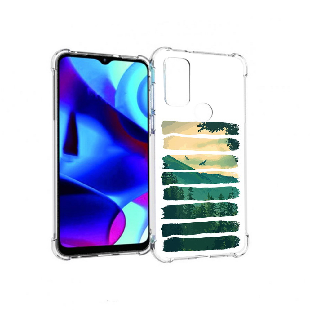 

Чехол MyPads Tocco для Motorola Moto G Лесная чаща (PT227075.349.107), Прозрачный, Tocco
