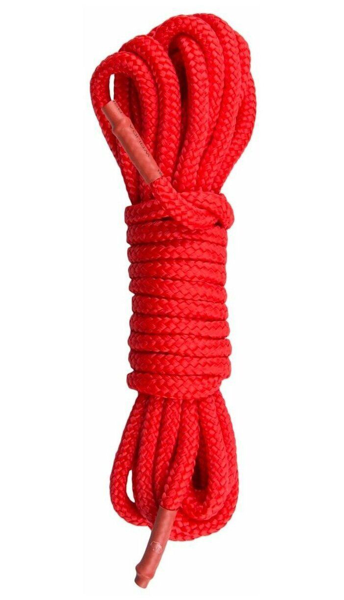 Веревка для связывания EDC Wholesale Nylon Rope красная 5 м