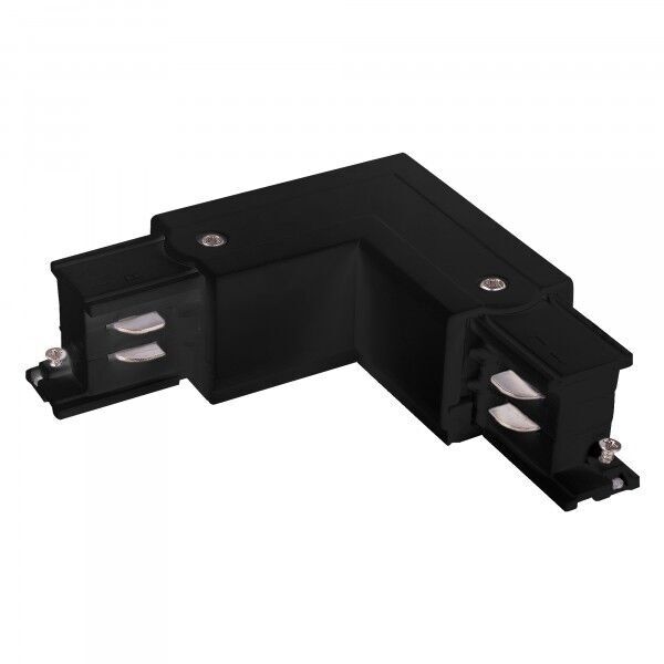 Коннектор угловой Elektrostandard для накладного трехфазного шинопровода 85110/00 черный