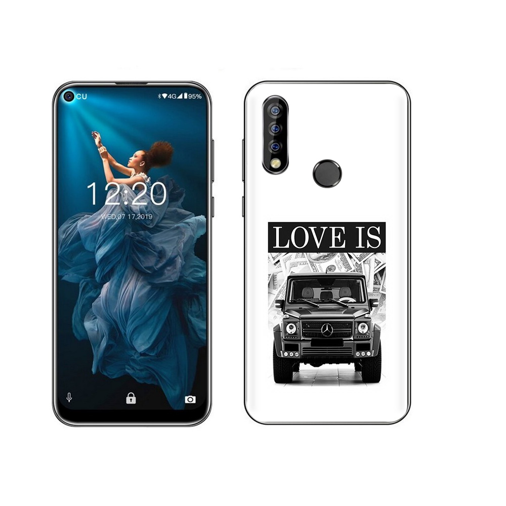 

Чехол MyPads Tocco для Oukitel C17 Pro гелик, Прозрачный, Tocco
