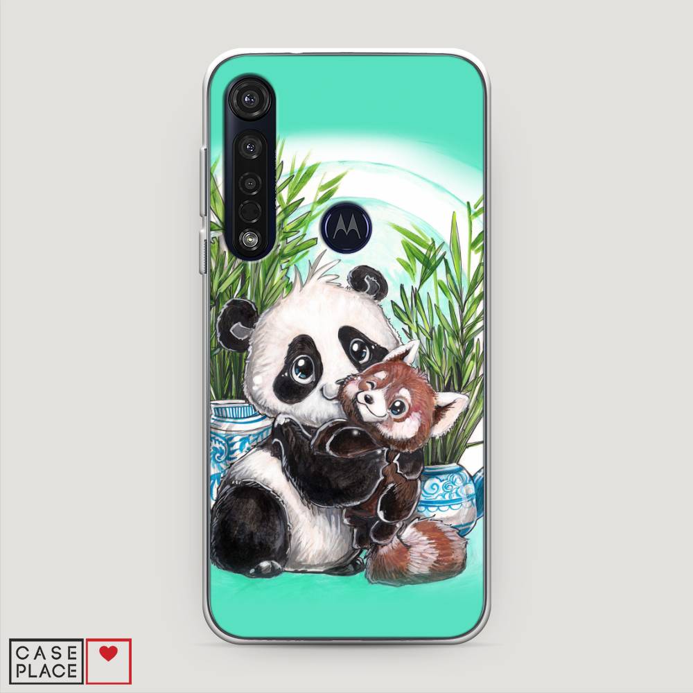 

Чехол Awog на Motorola Moto G8 Plus "Друзья зверята", Разноцветный, 241450-2