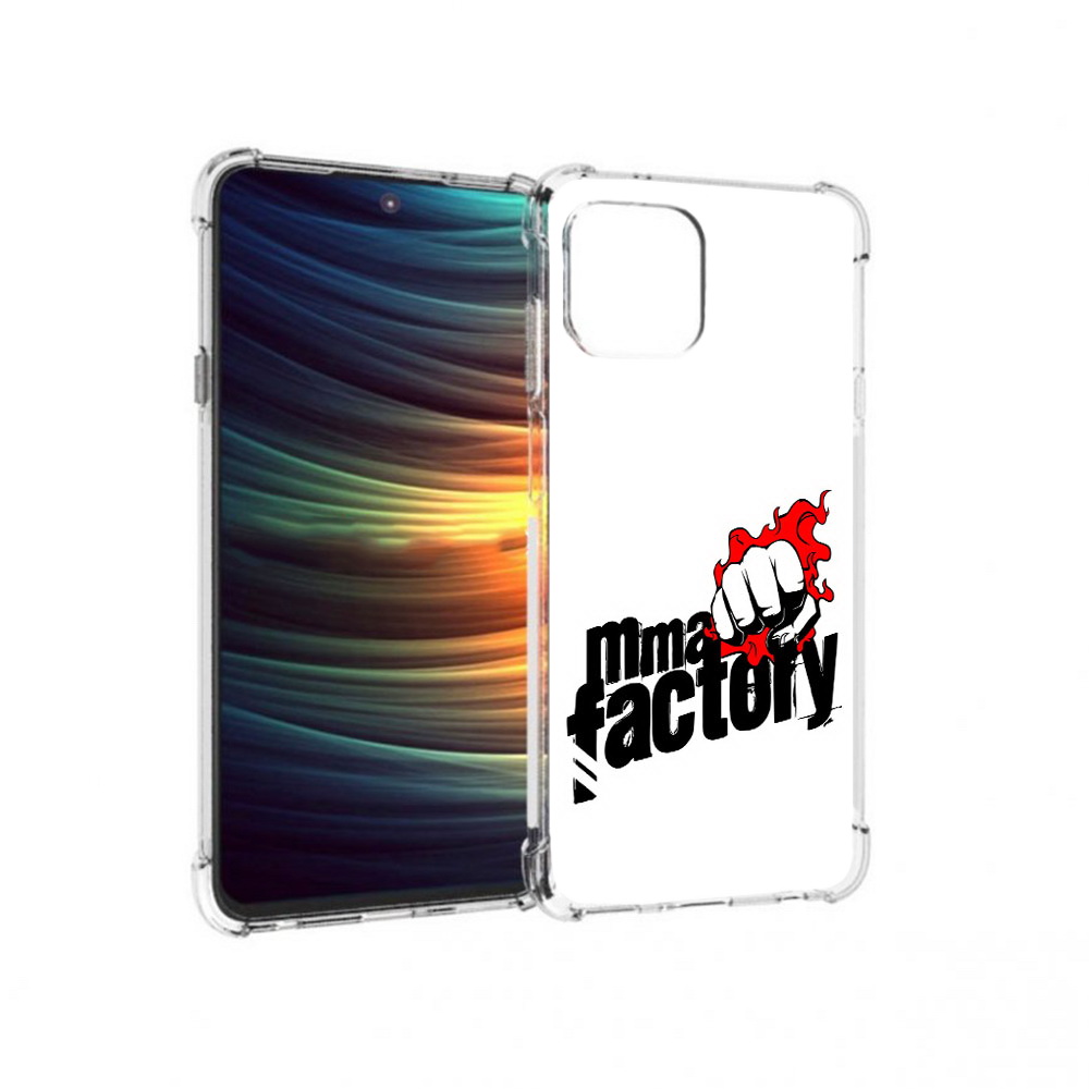 

Чехол MyPads Tocco для Motorola 20 Lite Единоборства ММА (PT227073.348.74), Прозрачный, Tocco