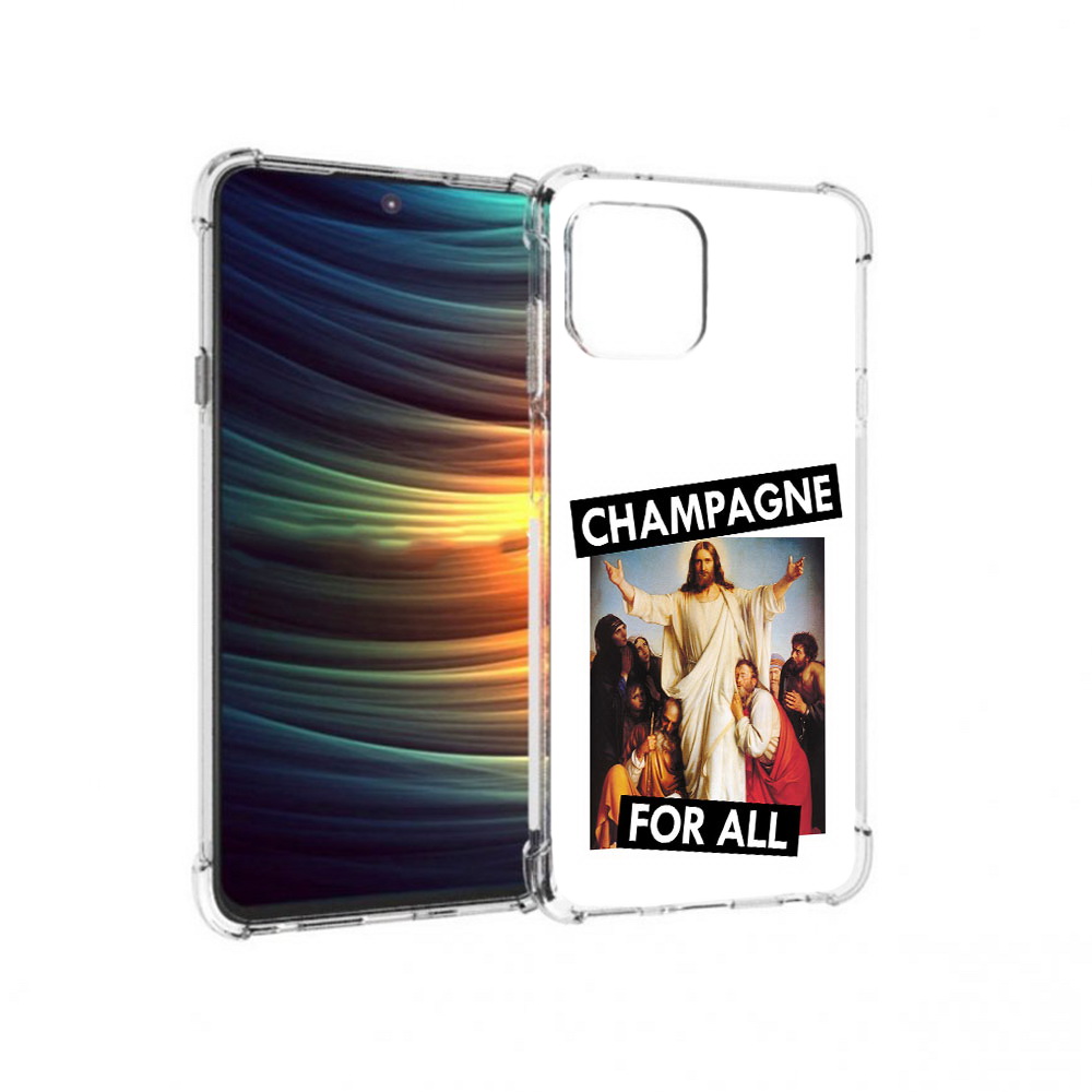 

Чехол MyPads Tocco для Motorola 20 Lite шампанское (PT227073.348.697), Прозрачный, Tocco