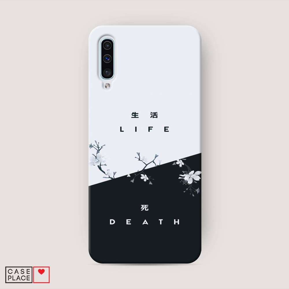 фото Пластиковый чехол "life and death" на samsung galaxy a50 awog