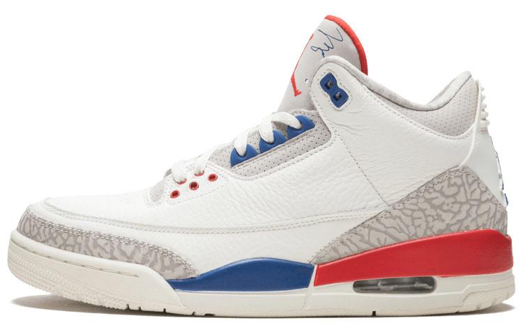

Кеды унисекс Jordan Air Jordan 3 retro international flight белые 40.5 EU, Белый, Air Jordan 3 retro international flight