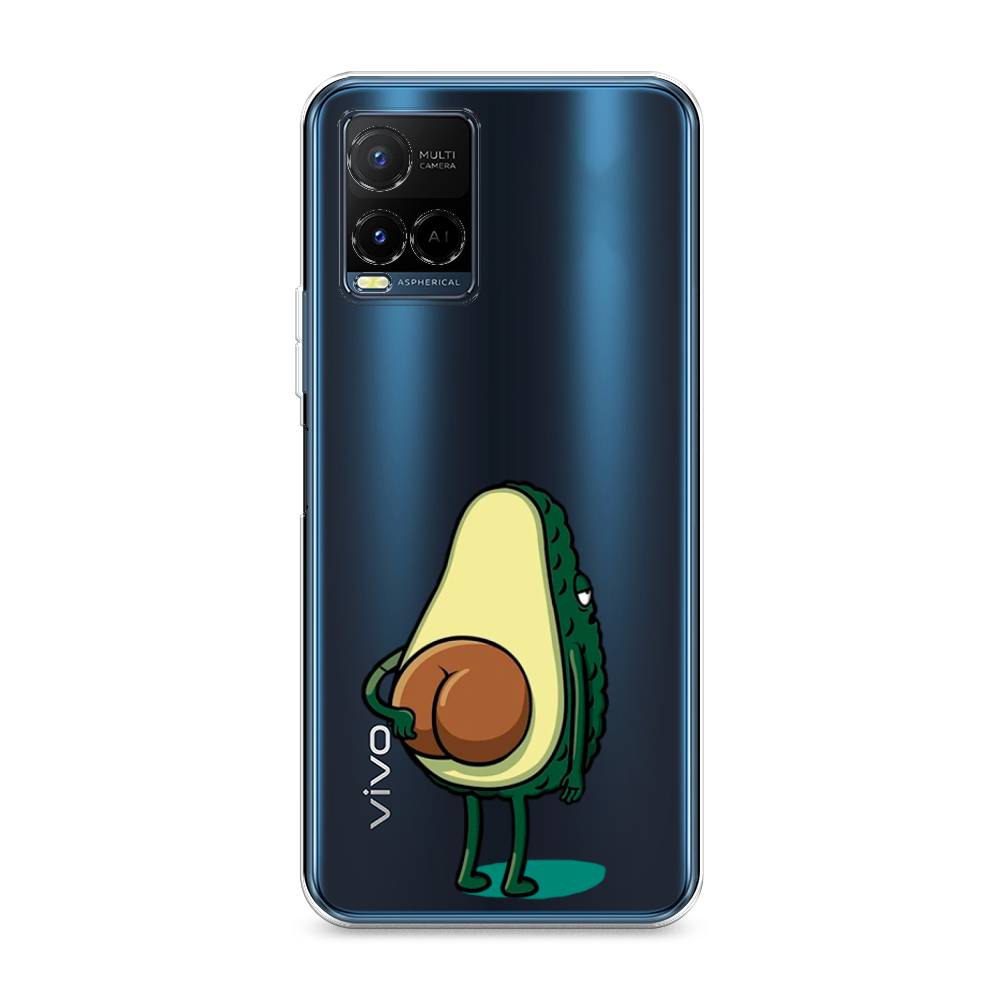 

Чехол Awog на Vivo Y21e "Попа авокадо", Разноцветный, 266350-10