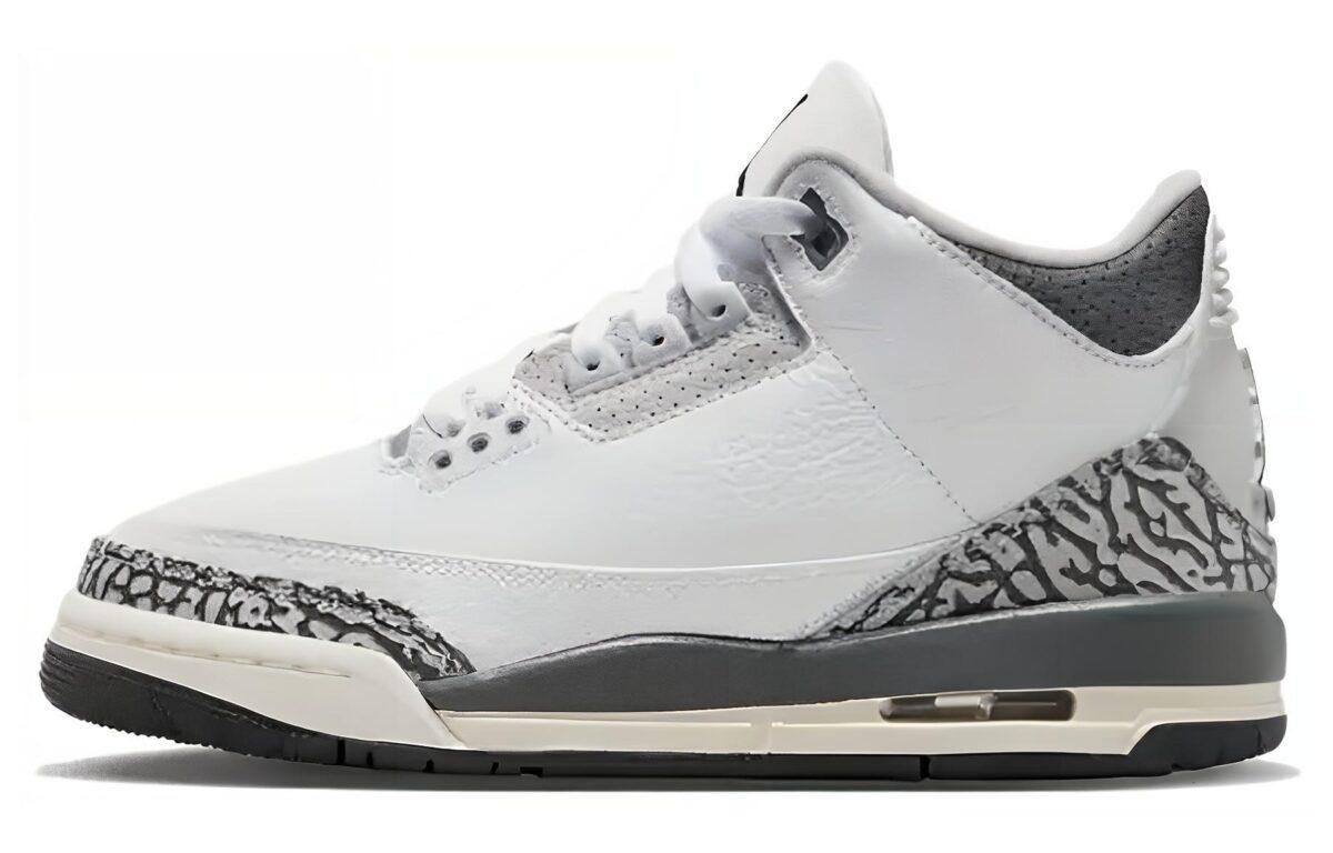 

Кеды унисекс Jordan Air Jordan 3 Retro Hide N Sneak GS белые 40 EU, Белый, Air Jordan 3 Retro Hide N Sneak GS