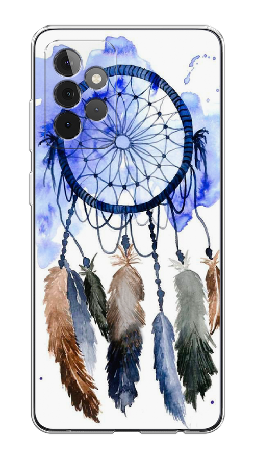 

Чехол на Samsung Galaxy A72 "Ловец снов 1", Коричневый;синий, 2101950-1