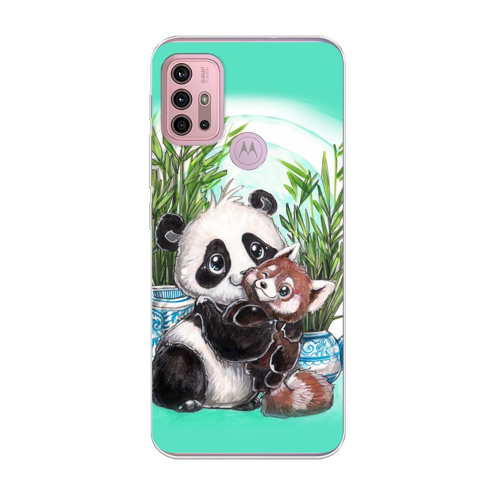 

Чехол Awog на Lenovo K13 Note/Motorola Moto G10/G20/G30 "Друзья зверята", Разноцветный, 242350-2