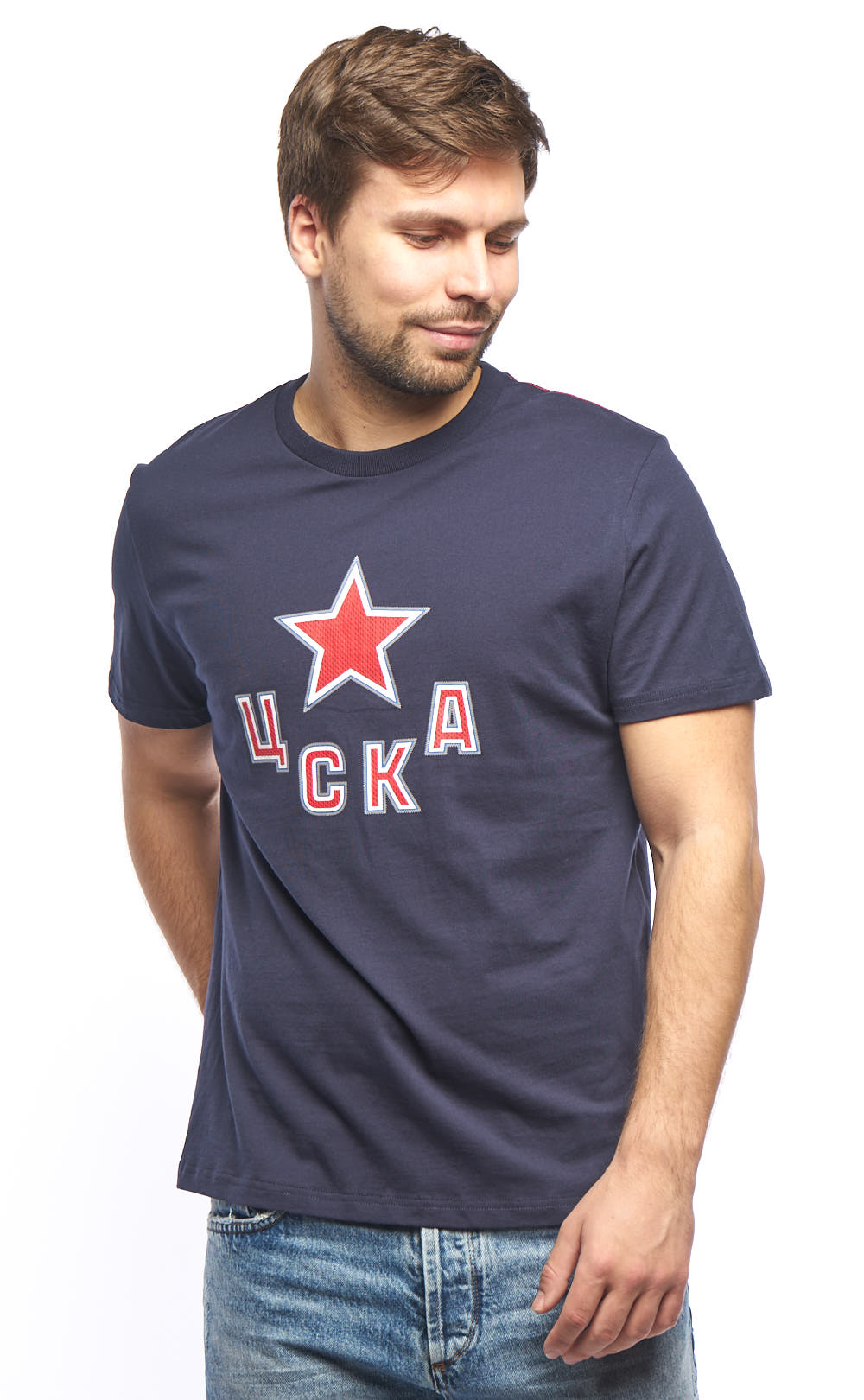 

Футболка мужская Atributika&Club ЦСКА 271730 синяя 2XL, Синий, ЦСКА 271730