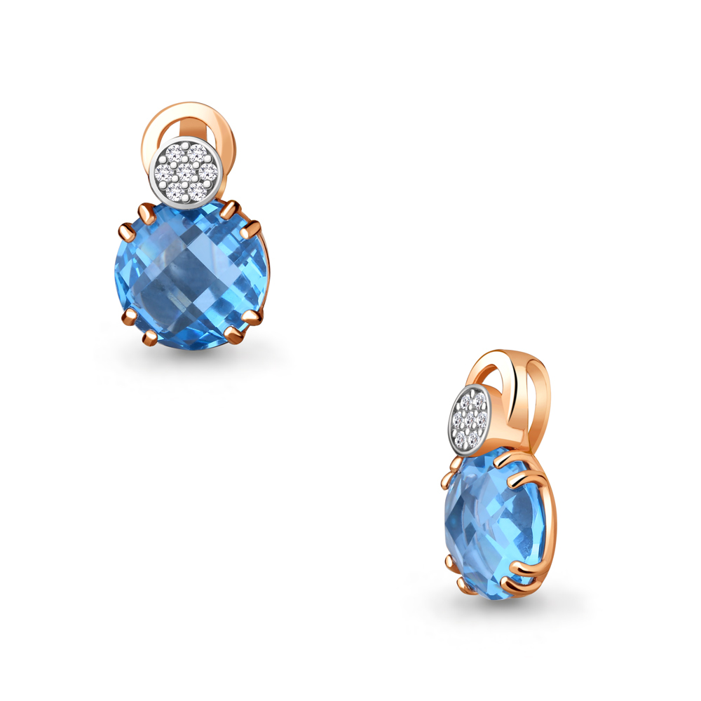 

Кулон из серебра с фианитом Aquamarine Aquamarine 2529392А_925_з, 2529392А_925_з