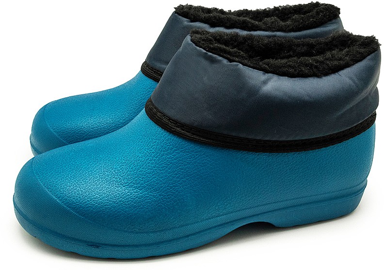 фото Резиновые ботинки женские smile of milady 088-010 синие 39 ru