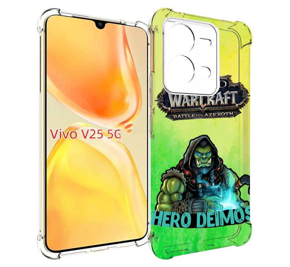 

Чехол MyPads world-of-warcraft мужской для Vivo V25 5G / V25e, Прозрачный, Tocco