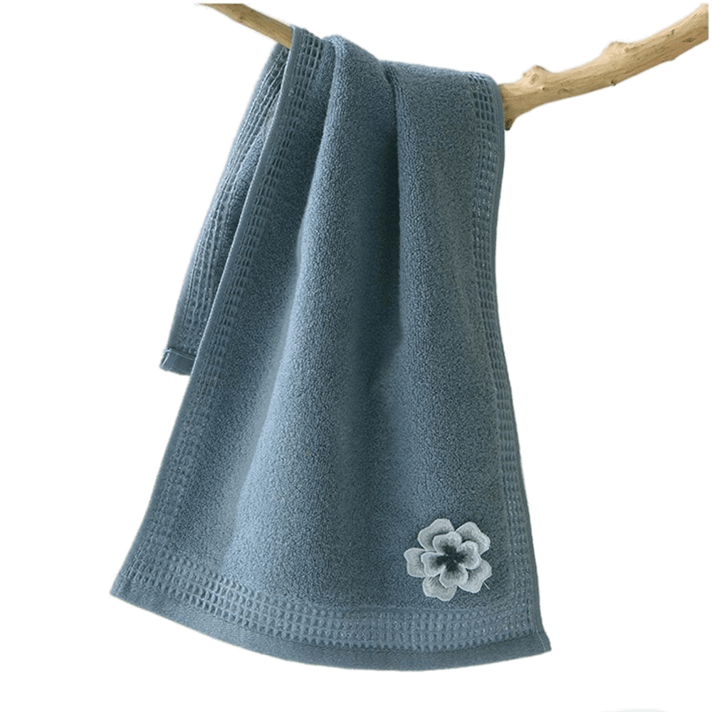 

Полотенце для рук Shandong Kingshore Textile Co, Анютины глазки 33х72 серый, GA1740WH, GA1740WHgray