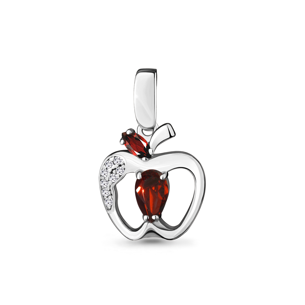 

Подвеска из серебра с гранатом Aquamarine Aquamarine 2526903А_925_р, 2526903А_925_р