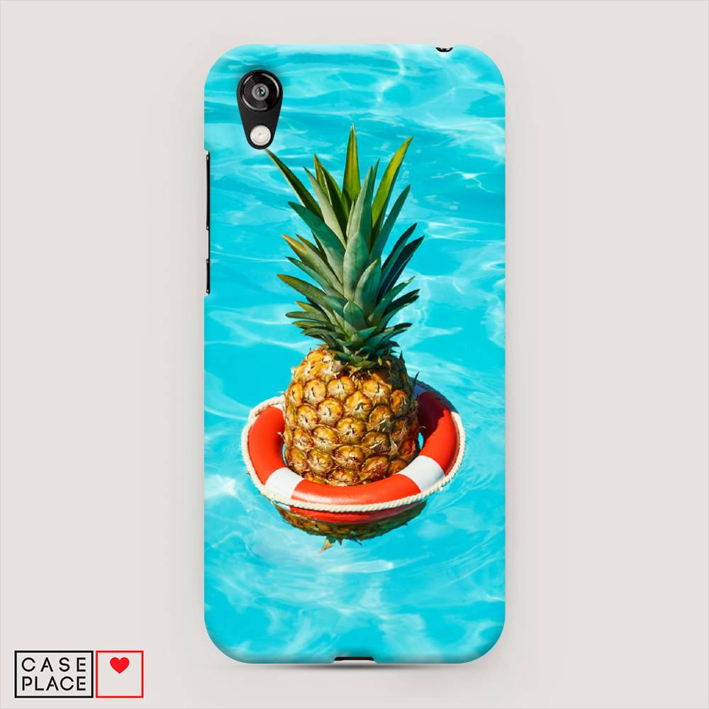 фото Чехол awog "ананас в бассейне" для huawei y5 2019