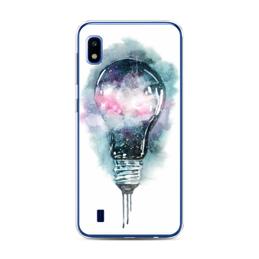 

Чехол для Samsung Galaxy A10 "Волшебная лампа", Белый;серый, 27950-4