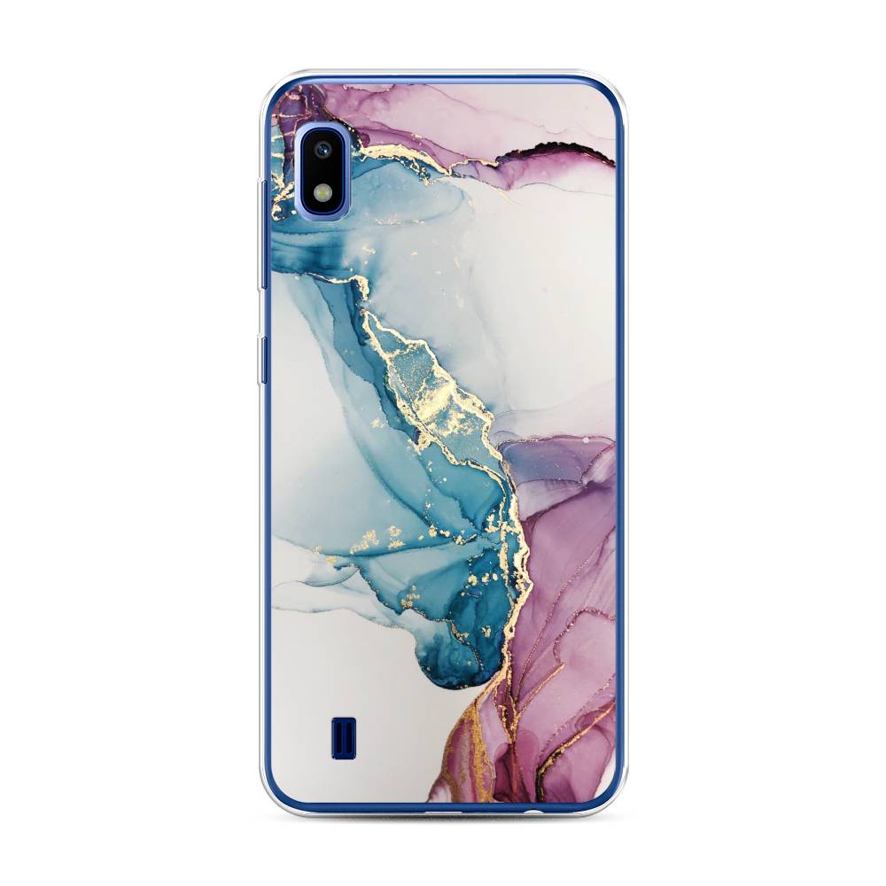 

Чехол для Samsung Galaxy A10 "Розовые разводы рисунок", 27950-3