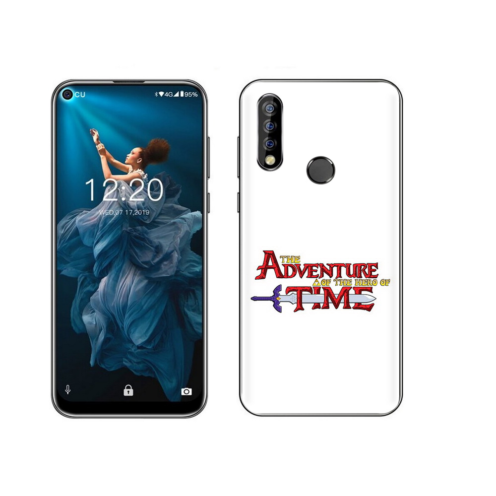 

Чехол MyPads Tocco для Oukitel C17 Pro время приключений логотип, Прозрачный, Tocco