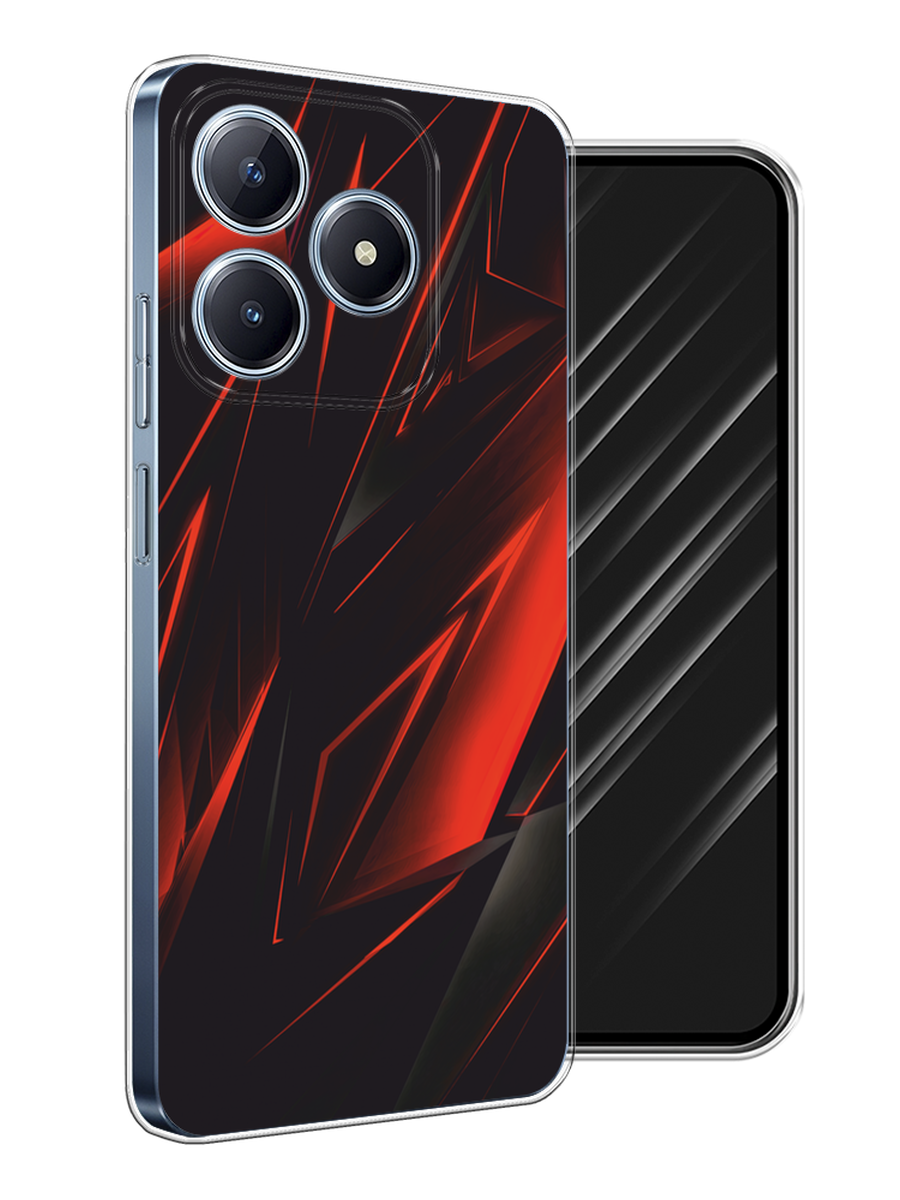 

Чехол Awog на Realme C63 "Игровой фон", Бордовый;красный;черный, 2517350-1